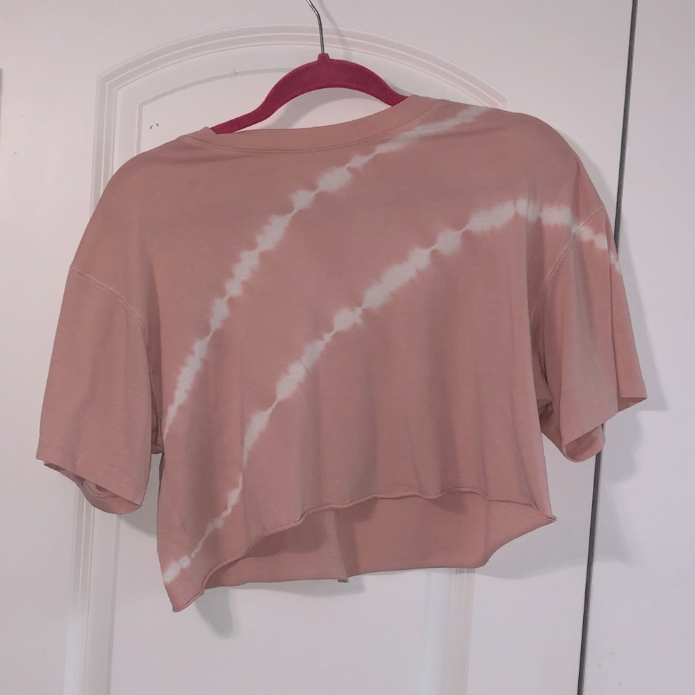 Light pink crop top